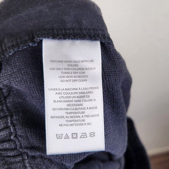 Urban Outfitters Standard/Cloth Black Linen Blend High Rise Shorts sz S - Picture 10 of 11